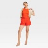 Women's Slim Fit Ribbed Tank Top - A New Day™ - 4 of 4