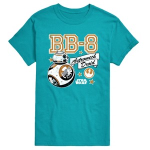 Men's Star Wars: The Force Awakens BB8 Short Sleeve Graphic T-Shirt - Tahiti Blue - X-Large - 1 of 3