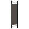 vidaXL 4-Panel Room Divider Anthracite 63"x70.9" - 4 of 4