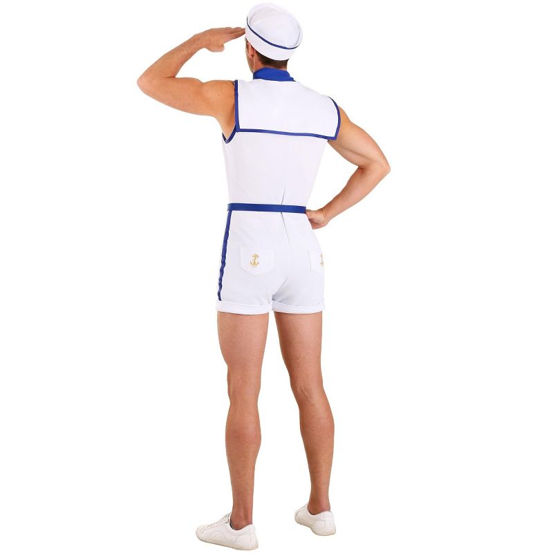 HalloweenCostumes.com Sunbathing Sailor Costume for Men, 3 of 4