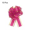 Unique Bargains Christmas Wedding Gift Wrapping Large Pull Bow 10 Pcs - 3 of 4