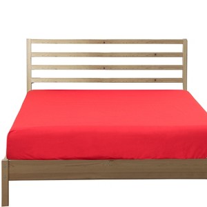 Brushed Microfiber Fitted Sheet Only, Super Soft Hotel Quality Fitted Sheet with Deep Pocket - NTBAY - 1 of 4