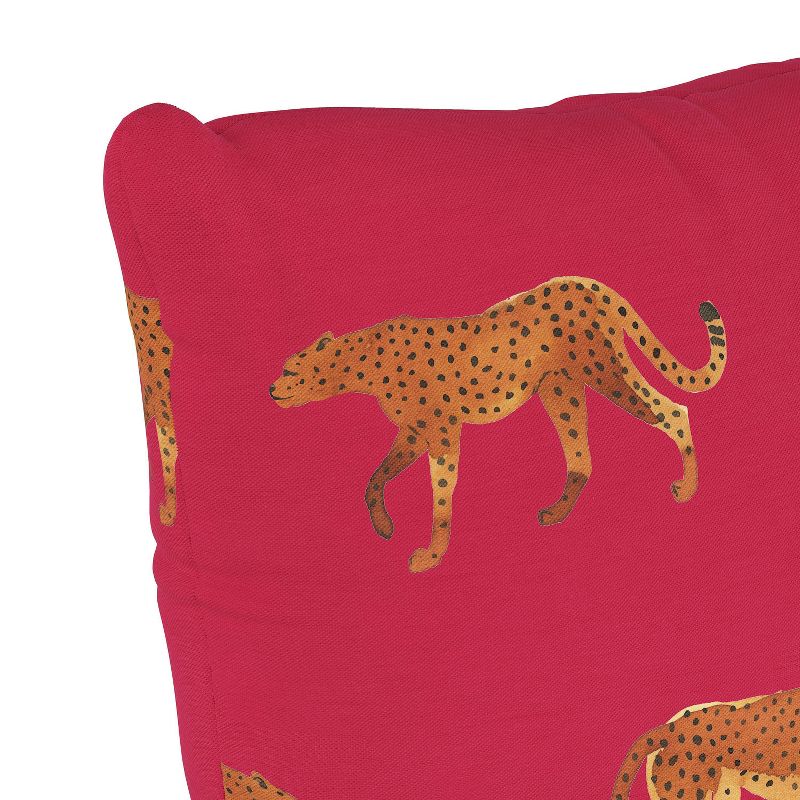 18"x18" Cheetah Walk Polyester Pillow - Skyline Furniture, 4 of 7