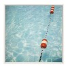 Kate & Laurel All Things Decor 30"x30" Sylvie Ropes Framed Canvas Wall Art by Alicia Bock: Modern Nautical Decor, Plastic Frame - 2 of 4