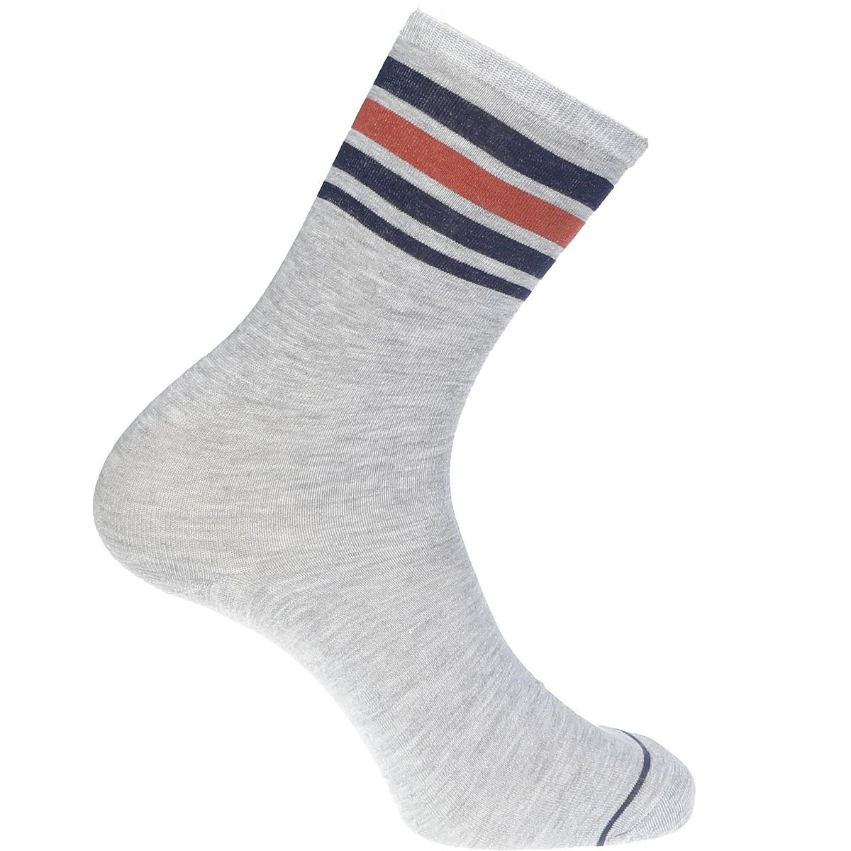 Dockers Men's Socks & Hosiery - 6-Pack Flat Knit Athletic and Dress Crew Socks for Men, Black - thumbnail 4
