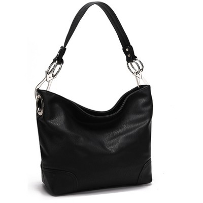 MKF Collection Emily Soft Vegan Leather Shoulder Hobo Bag by Mia K