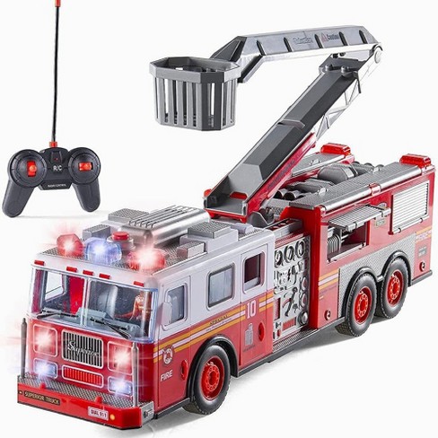 Remote control fire truck target on sale