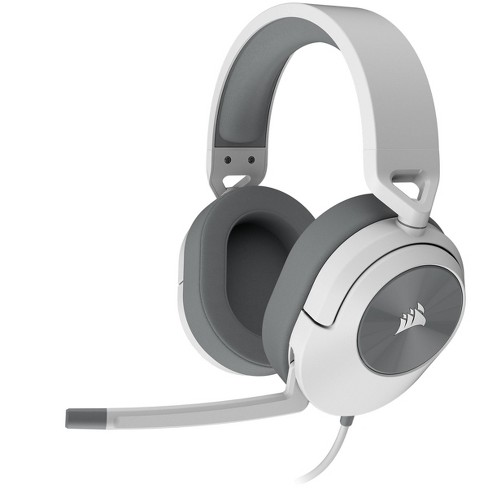 Corsair Hs55 Surround Wired Gaming Headset For Xbox Series X|s/playstation  4/5/nintendo Switch/pc - White : Target