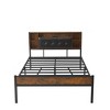 ONWITH Metal Platform Bed Frame Full Size No Box Spring Needed,Noise-Free - 4 of 4