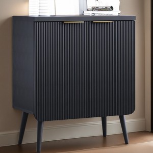 Sevobal Decorative Storage Cabinets, Self-Serve Lockers Recessed Cabinets In Kitchen and Dining Room Entrance Cabinets, Black 23.6*11.8*27.6 - 1 of 4