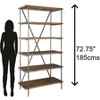 Hekman 23711 Bedford Open Shelving 2-3711 Bedford - 2 of 2