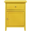 NicBex Nightstand with Drawer and Door Modern End Table with Large Storage Space for Bedroom,Living Room - 3 of 4