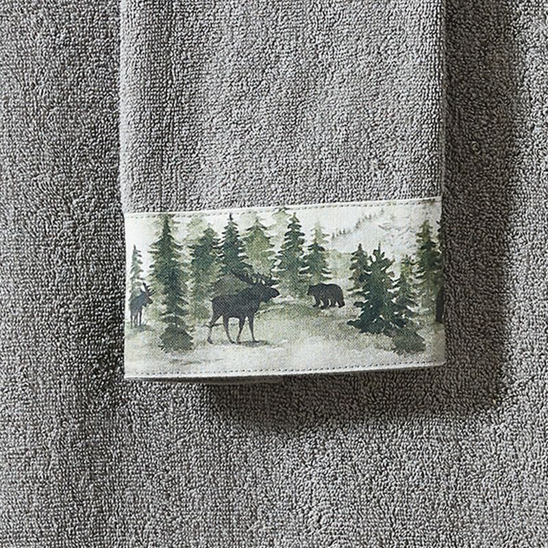 Park Designs Watercolor Wildlife Fingertip Towel Set of 4, 5 of 6