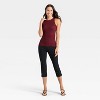 Women's Slim Fit Ribbed Tank Top - A New Day™ - 3 of 4