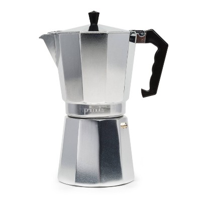 Primula 9-Cup Espresso Maker - Silver