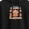 Women's - Disney - Sweet Seasons Greetings Cropped Graphic Hoodie - image 2 of 3