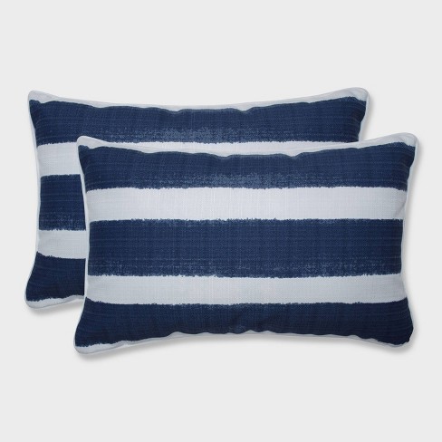 2pk Nico Zaffre Rectangular Throw Pillows Blue Pillow Perfect
