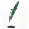 PAGED 10FT Offset Patio Umbrella Modern Market Umbrella with Tilt, Crank and 8 Steel Ribs for Garden, Base Not Included - 4 of 4