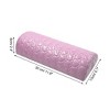 Unique Bargains Soft Sponge Faux Leather Manicure Nail Art Hand Arm Rest Cushion Pink - image 2 of 4