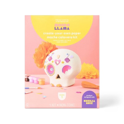 Día de Muertos Craft Paper Mache Cavalera Painting Kit - Mondo Llama™