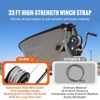 VEVOR Hand Winch, 800 lbs Pulling Capacity, Boat Trailer Winch Heavy Duty Rope Crank with 33 ft Steel Wire Cable and Two-Way Ratchet,Manual Operated - 3 of 4