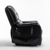TiramisuBest Recliners Lift Chair Relax Sofa Chair Livingroom Furniture Living Room Power Electric Reclining with Brown PU for Recliners & M - 3 of 4