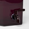 257.02oz Beverage Dispenser Burgundy - Threshold™ - 4 of 4