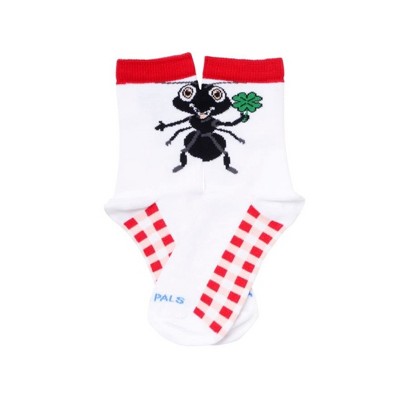 Friendly Ant Socks (Ages 3-5) from the Sock Panda