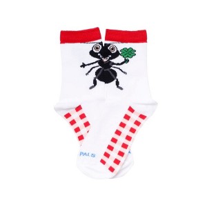 Friendly Ant Socks (Ages 3-5) from the Sock Panda - 1 of 3