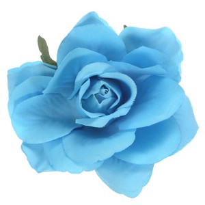 Unique Bargains Fabric Floral Wedding Party Rose Hair Clip Brooch 1 Pc - 1 of 4