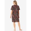 Dreams & Co. Plus Size Print Sleepshirt - 3 of 4
