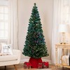Northlight Pre-Lit Color Changing Fiber Optic Artificial Christmas Tree - 7' - 2 of 4