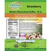Larissa Veronica Strawberry Medium Roast Decaf Coffee (Gourmet, Naturally Flavored, Whole Coffee Beans) (16 oz, ZIN: 558050) - 2 of 4