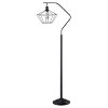 Makeika Metal Floor Lamp Black - Signature Design by Ashley: Modern Standing Light for Living Room, UL Listed, 60W - 2 of 3