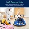 Best Choice Products 6V Kids Ride On Bumper Car Toy w/ Remote Control, Harness, Lights, 360 Degree Spin - 3 of 4