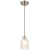 Millennium Lighting Amberle 1 - Light Pendant in  Brushed Nickel - 2 of 4