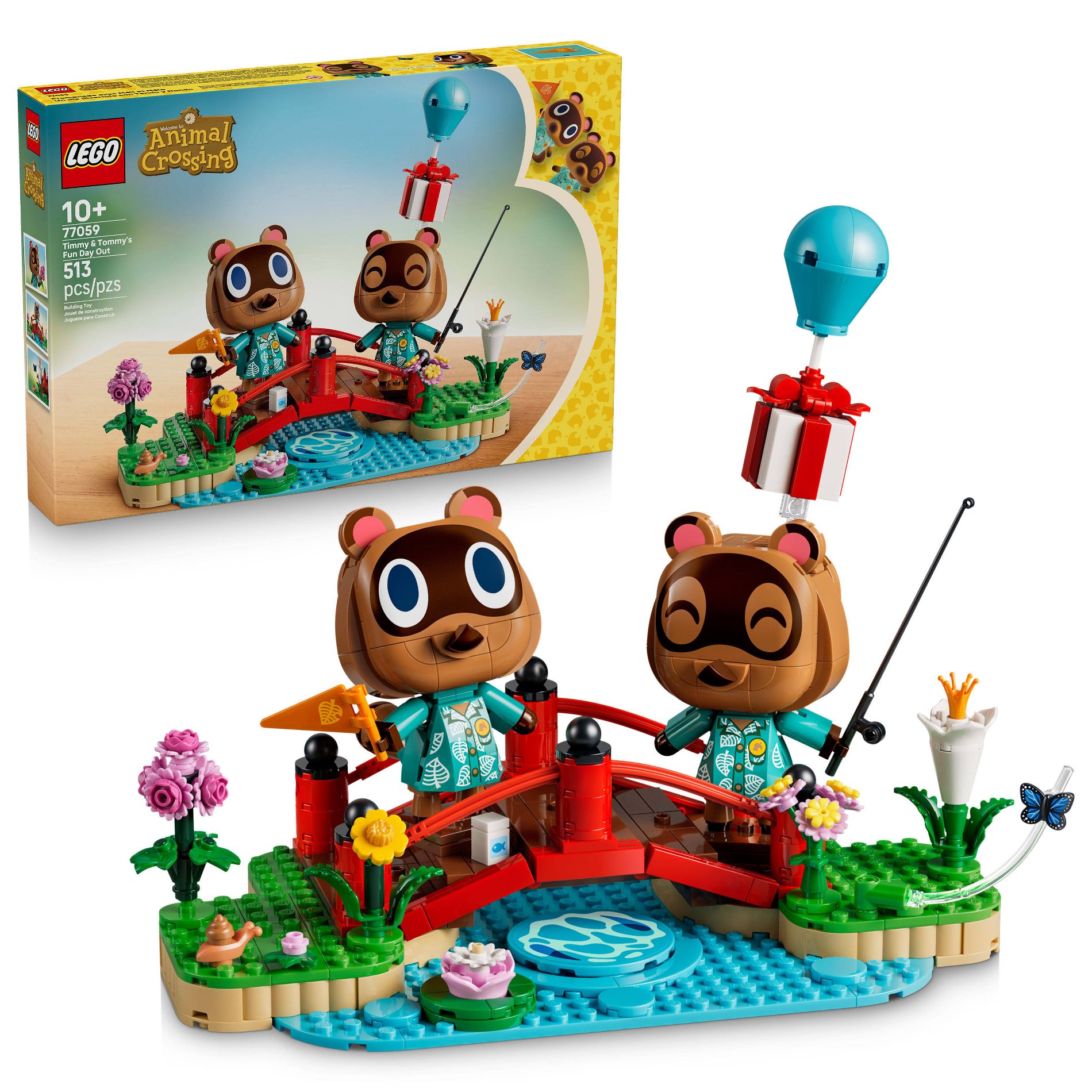LEGO Animal Crossing Timmy & Tommy’s Fun Day Out 77059