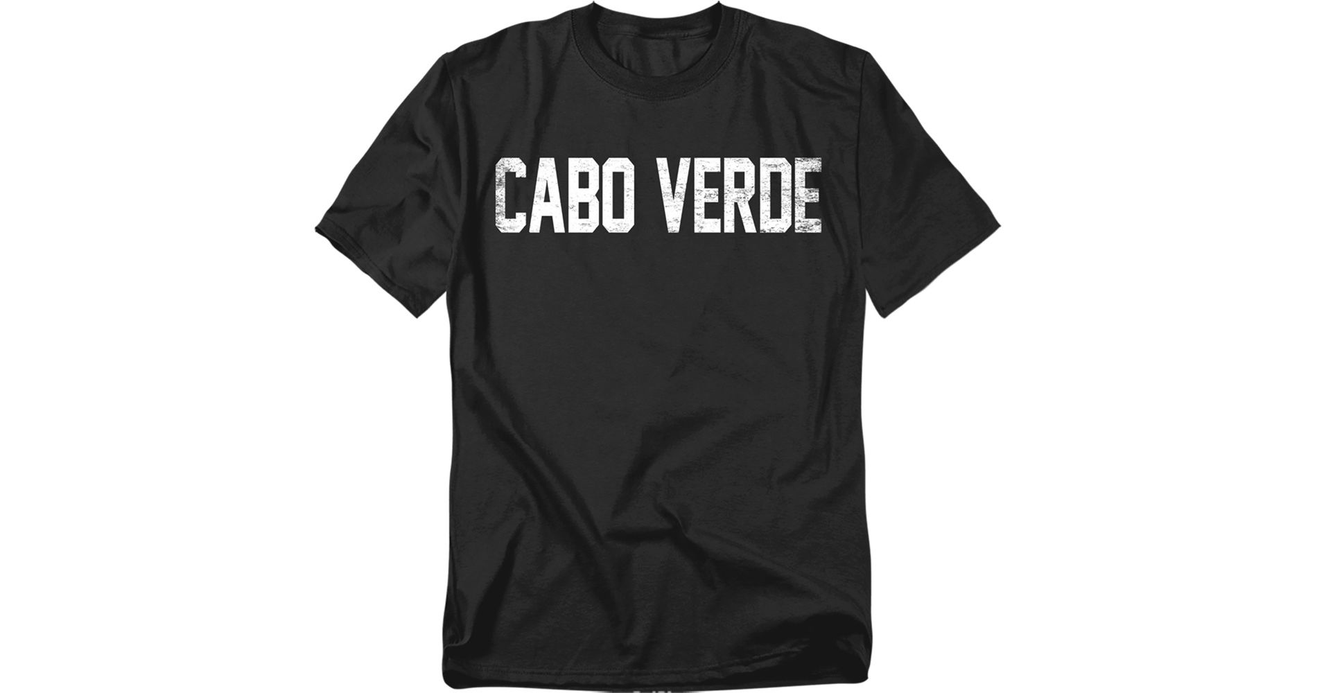 Men's Cabo Verde Vintage Country Name Athletic Fan T-Shirt