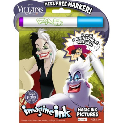 Cruella Imagine Ink Book