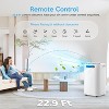 HUMHOLD Portable Air Conditioners 14000Btu with Remote Control, Fan, Auto Swing,24H Timer, Windows Kit Included - 4 of 4