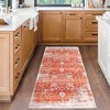 Area Rug Oriental Vintage Distressed Rug for Living Room Bedroom - 2 of 4