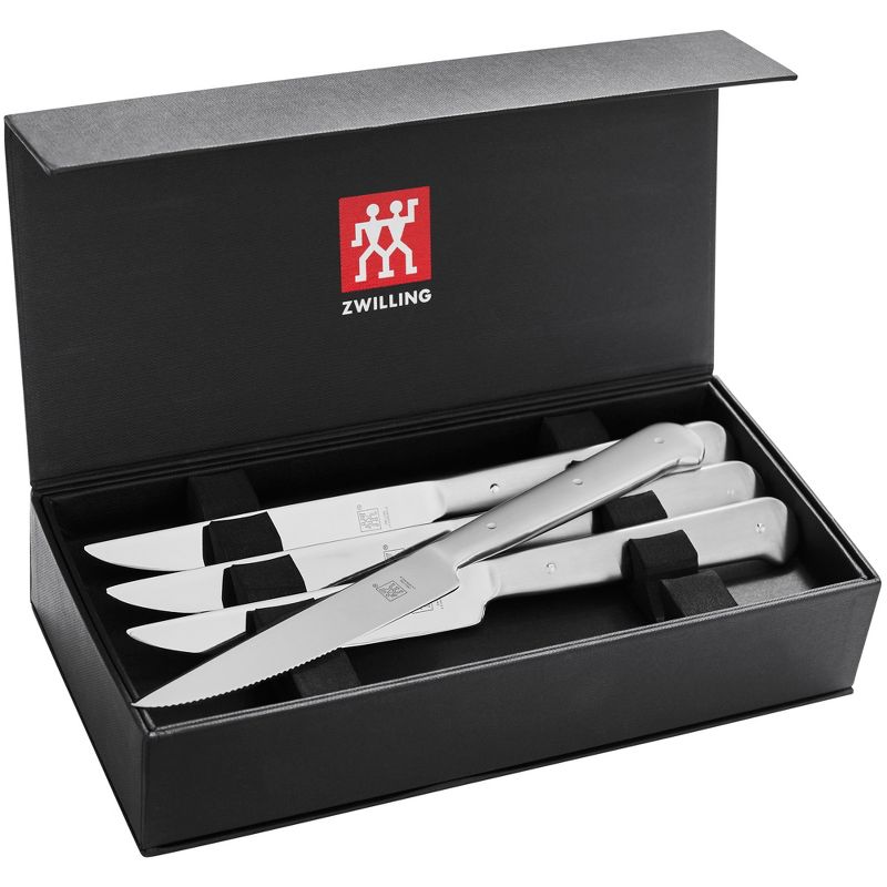 ZWILLING Porterhouse Razor-Sharp Steak Knife Set of 8 with Black Presentation Case, Gift Set, 2 of 10