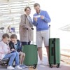 KWPZQEB Luggage Sets 3 Piece with Hard shell ABS, Checked Luggage with Spinner Wheels Quiet and Easy to Move 20/24/28 Inch - 2 of 4