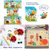 Wrapables Make a Face Stickers, Make Your Own Animal, Food, Dress-Up Stickers, DIY Craft Activities, Party Favors (24 Sheets) - 4 of 4
