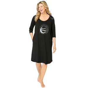 Avenue Body Three-Quarter Sleeve Sleepshirt - 1 of 3