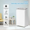14000 BTU Portable Air Conditioner, 3-in-1 Cooling, Fan & Dehumidifier, Cools Rooms up to 750 Sq.Ft, Quiet Operation, Sleep Mode, Remote, 24H Timer - 2 of 4