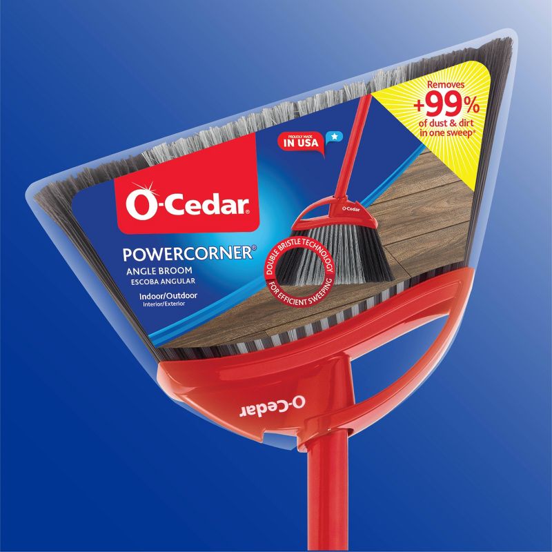 O-Cedar Power Corner Angle Broom, 2 of 9