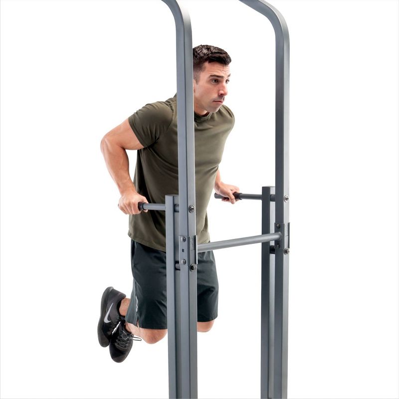 Marcy Power Tower with Chest Press,Ab Crunch Station and Chin Up Bar Home Gym, 3 of 5