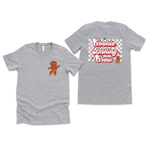 Simply Sage Market Women's Cookie Baking Crew Front and Back Short Sleeve Graphic Tee - 1 of 4