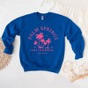 Simply Sage Market Women's Graphic Sweatshirt Palm Springs Palm Trees - 3 of 3